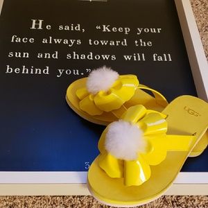Yello UGG slippers